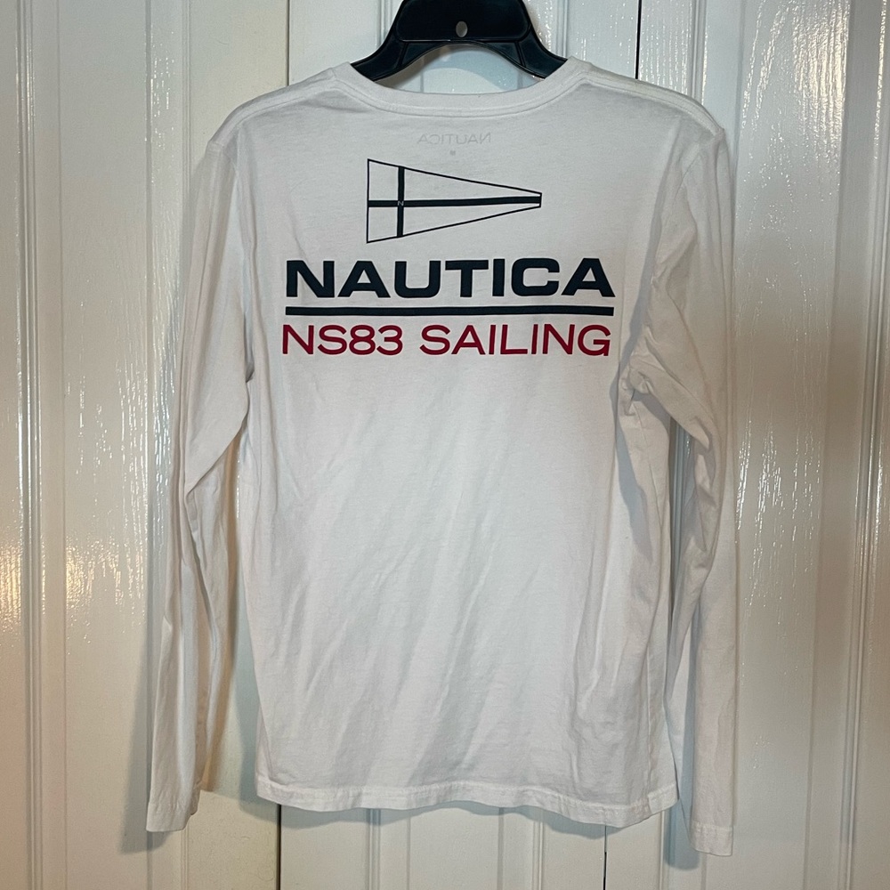 Nautical medium long sleeve shirt